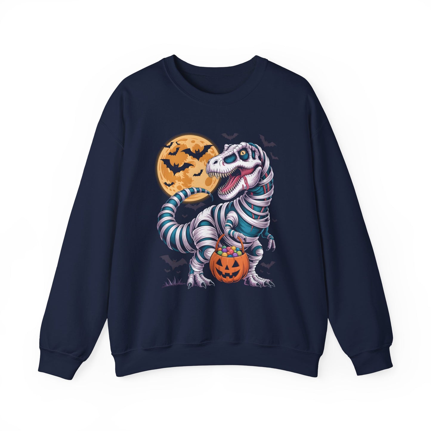 Dinosaur Halloween Crewneck Sweatshirt - Samberule