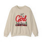 Just a Girl Who Loves Christmas Crewneck Sweatshirt