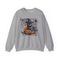 Spooky Cat Halloween Crewneck Sweatshirt - Samberule