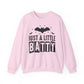 Just a Little Batty Halloween Crewneck Sweatshirt - Samberule