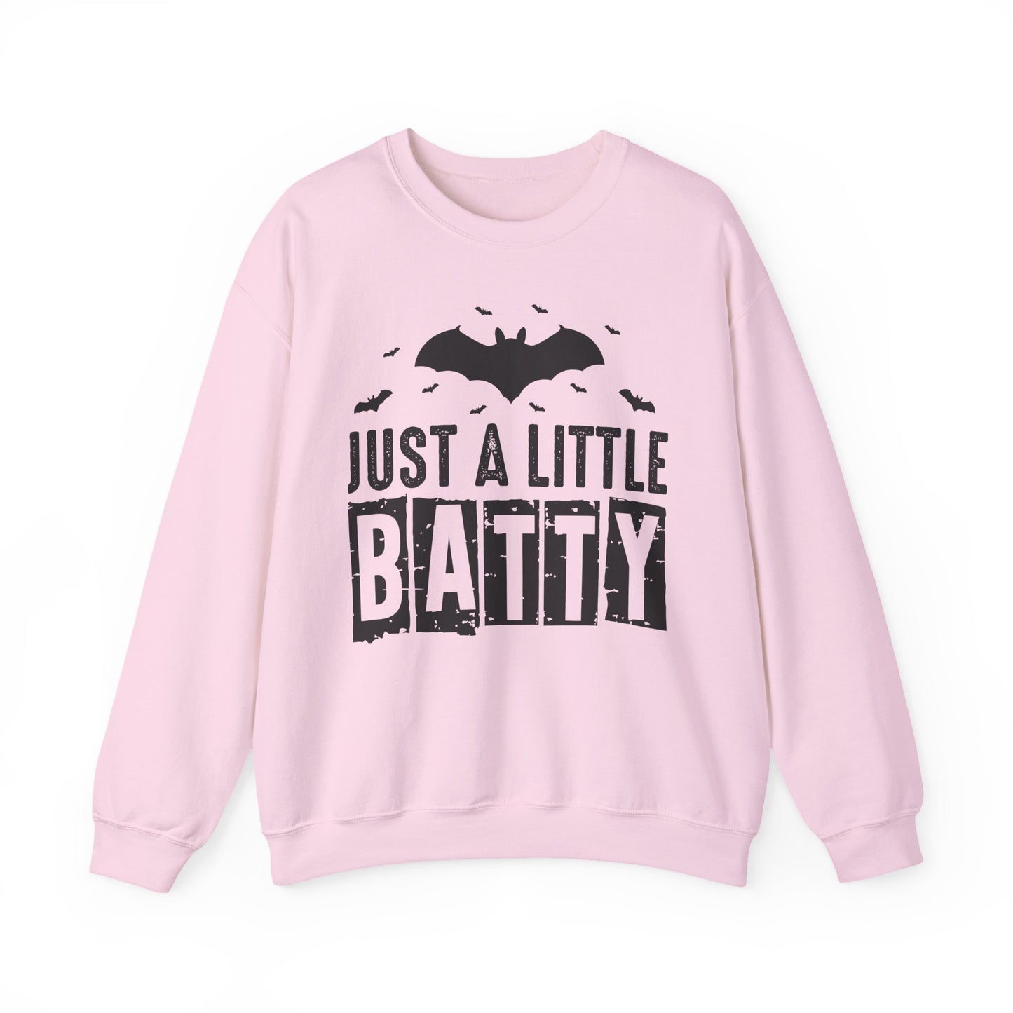 Just a Little Batty Halloween Crewneck Sweatshirt - Samberule