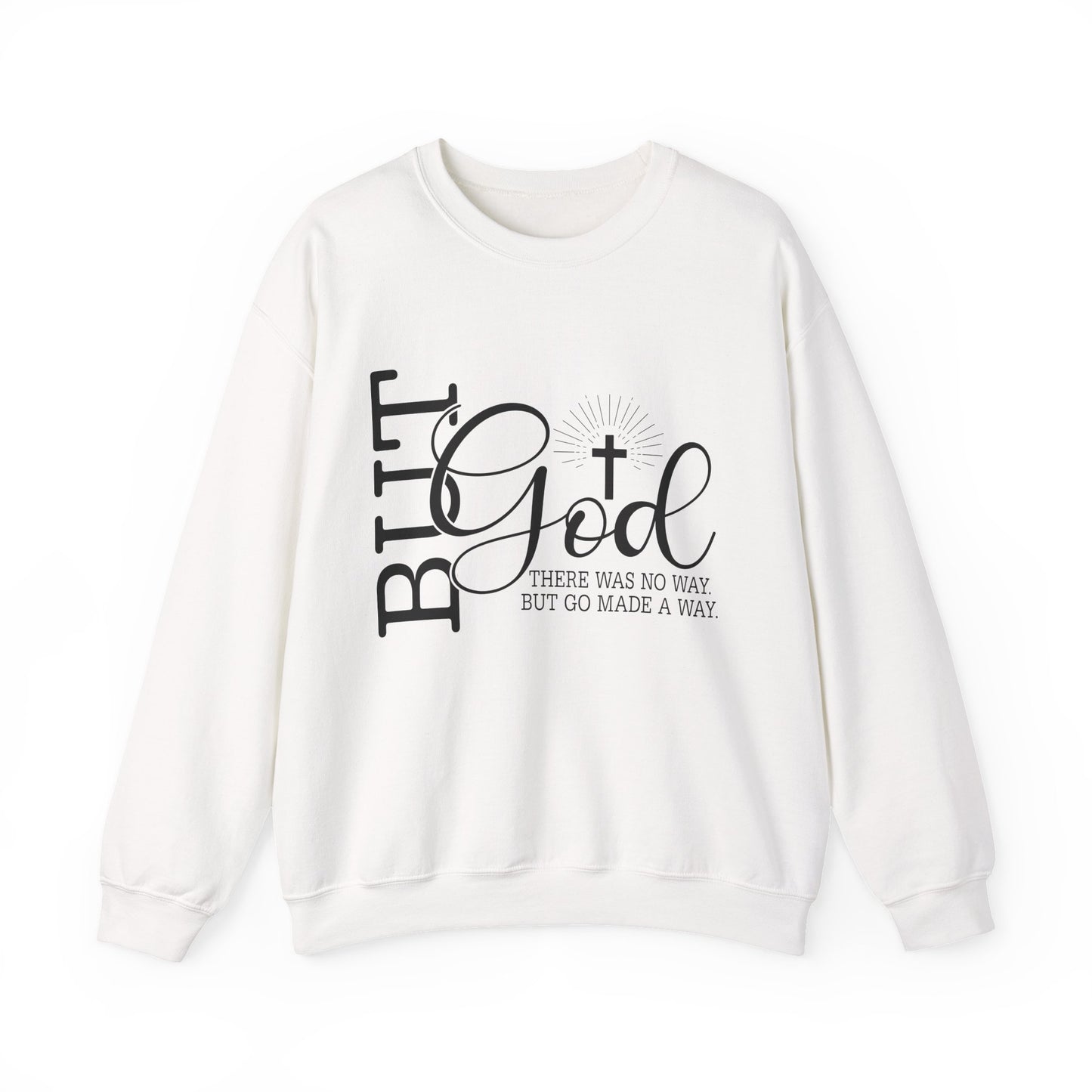 Inspirational Christian Faith Crewneck Sweatshirt