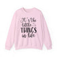 It's The Little Things In Life Motivational Crewneck Sweatshirt