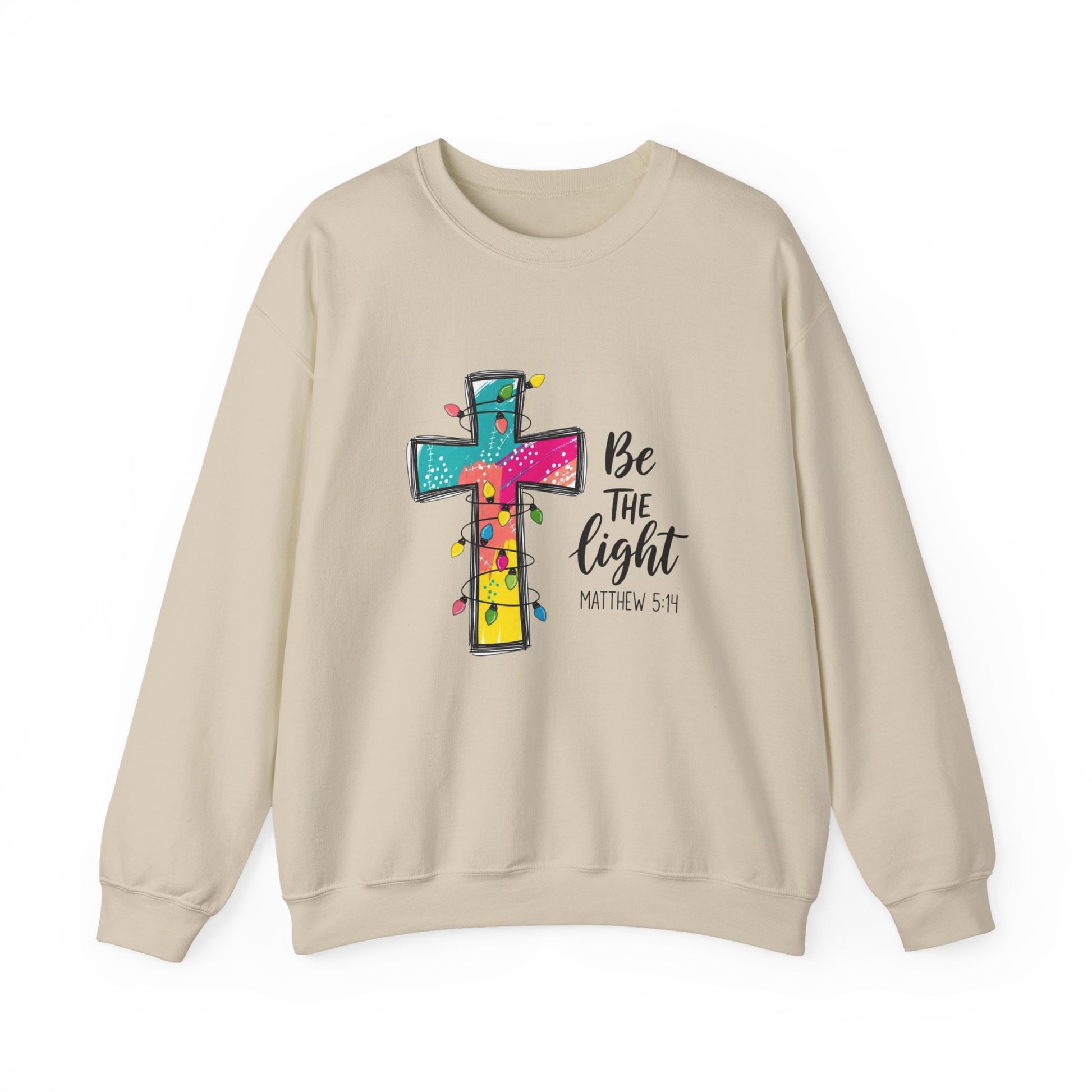 Be the Light Christmas Crewneck Sweatshirt - Samberule