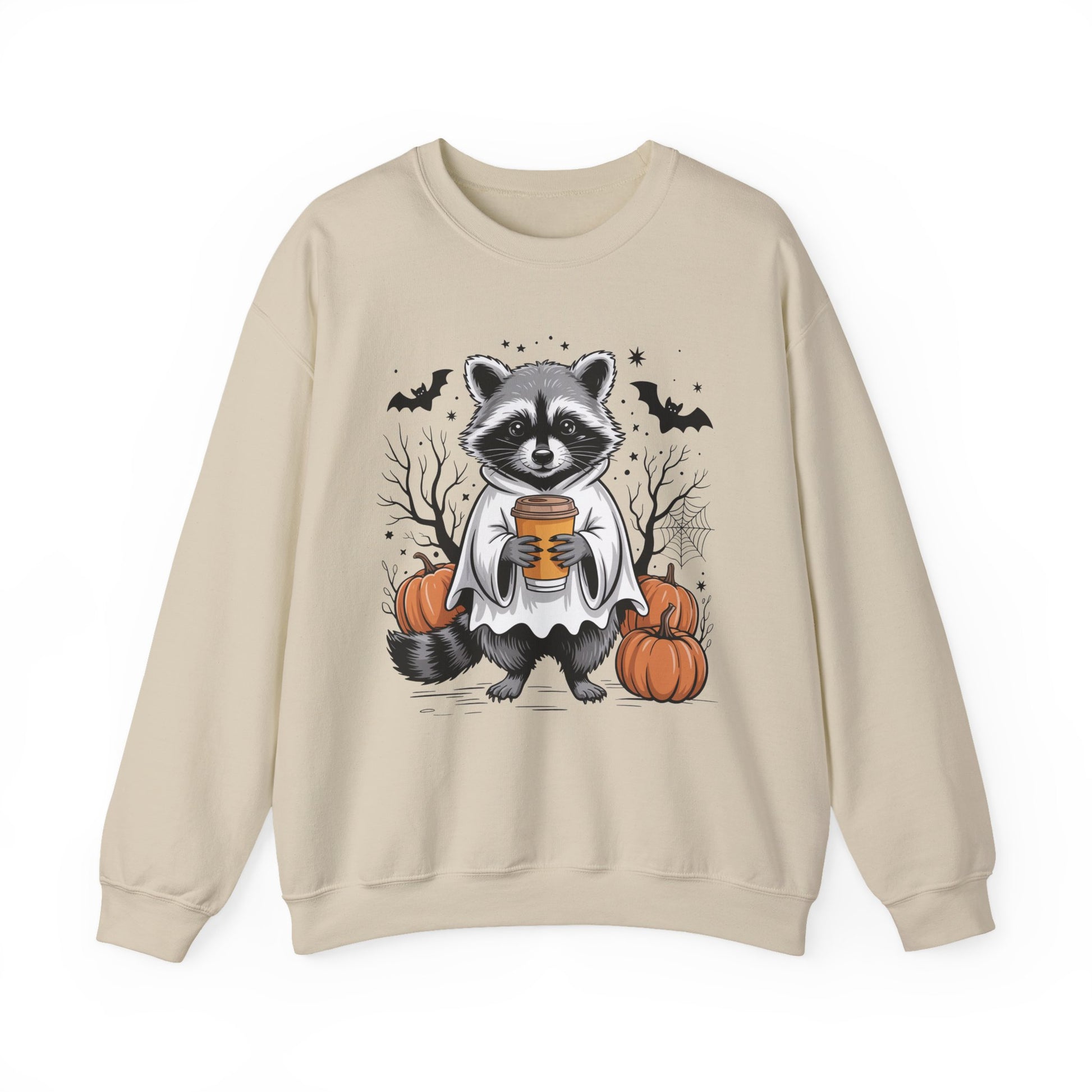 Raccoon Halloween Crewneck Sweatshirt - Samberule