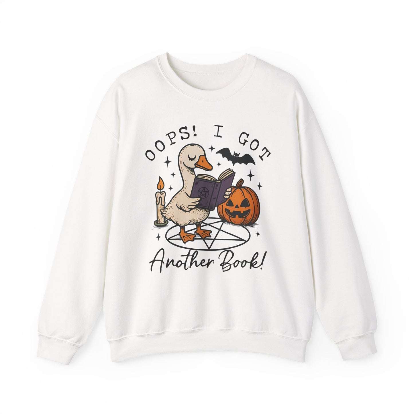 Oops! I Got Another Book Halloween Crewneck Sweatshirt - Samberule