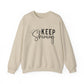 Keep Shining Motivational Crewneck Sweatshirt