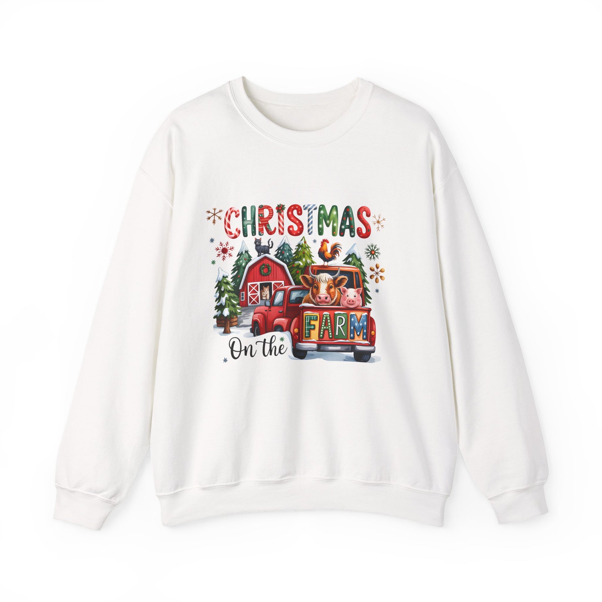 Christmas on the Farm Crewneck Sweatshirt - Samberule
