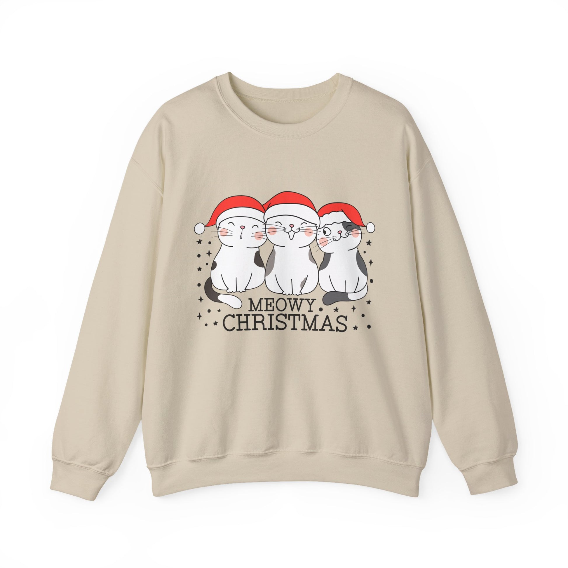 Meowy Christmas Crewneck Sweatshirt - Samberule