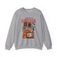 I Freaking Love Horror Movies Halloween Crewneck Sweatshirt - Samberule