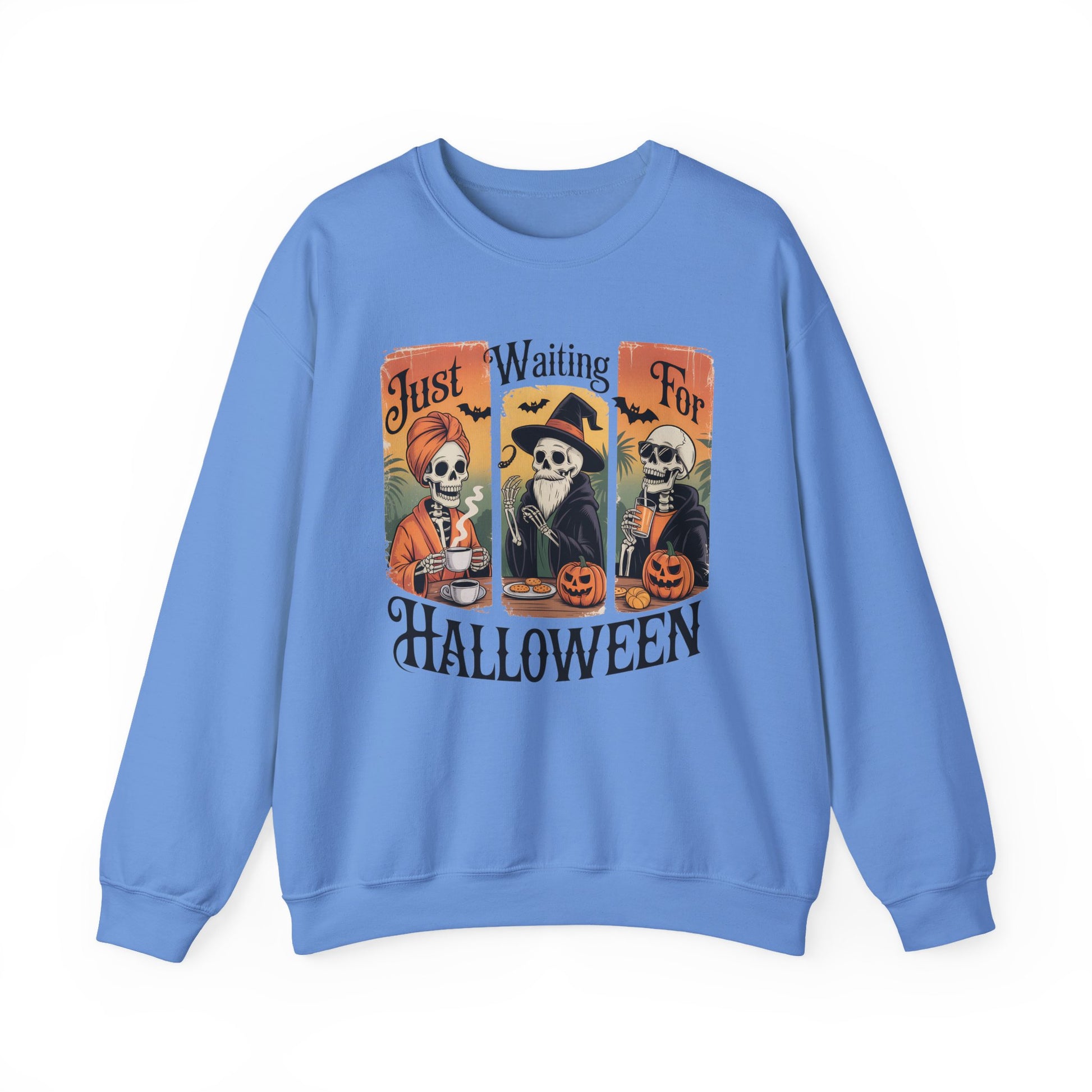 Just Waiting for Halloween Crewneck Sweatshirt - Samberule