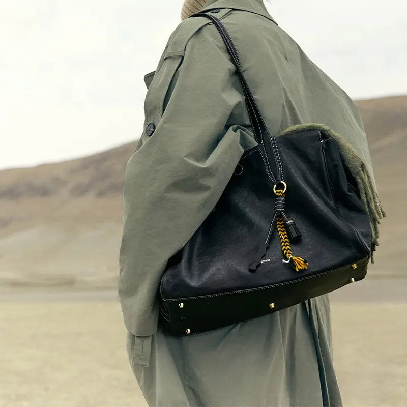 Kelly - Leather Handbag - Samberule