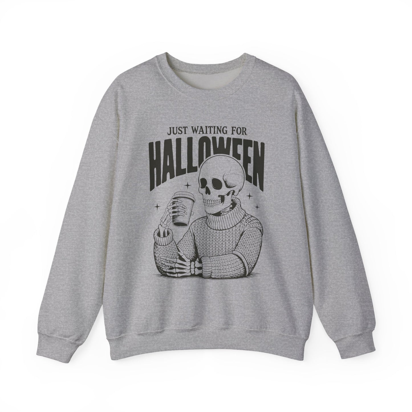 Just Waiting for Halloween Crewneck Sweatshirt - Samberule