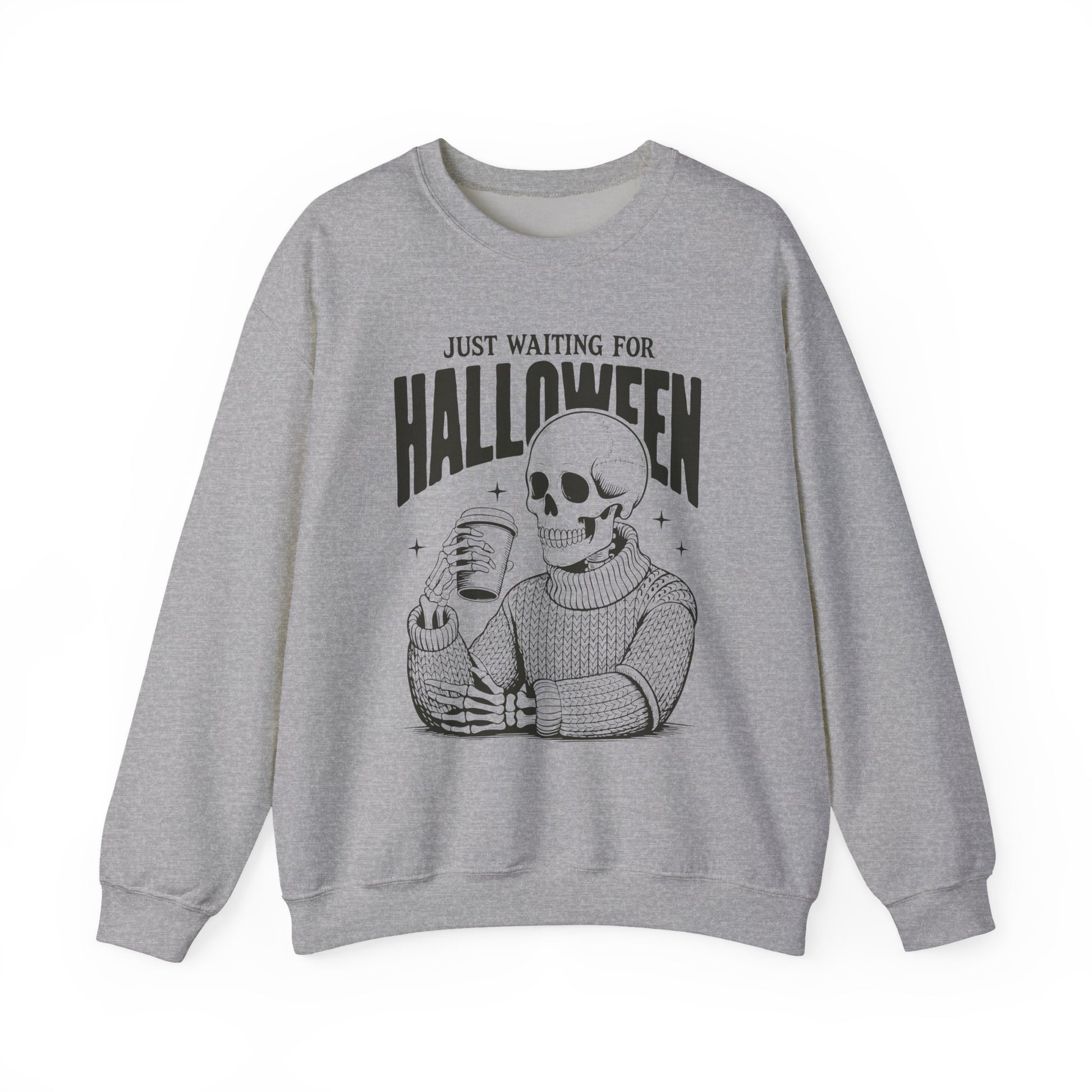 Just Waiting for Halloween Crewneck Sweatshirt - Samberule