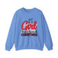 Just a Girl Who Loves Christmas Crewneck Sweatshirt