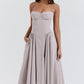 Natalie - Pleated Midi Dress - Samberule