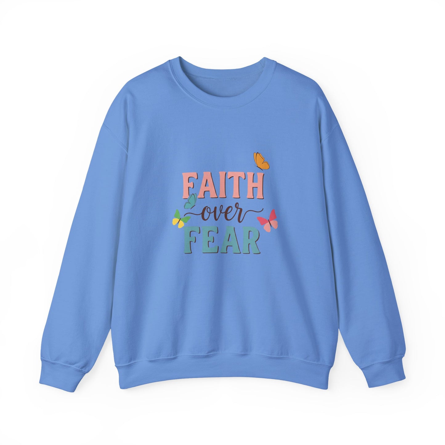 "Faith Over Fear" Faith Crewneck Sweatshirt