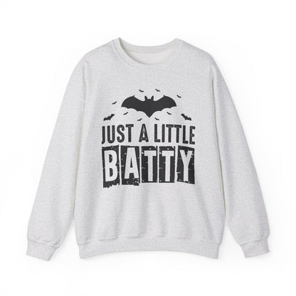 Just a Little Batty Halloween Crewneck Sweatshirt - Samberule