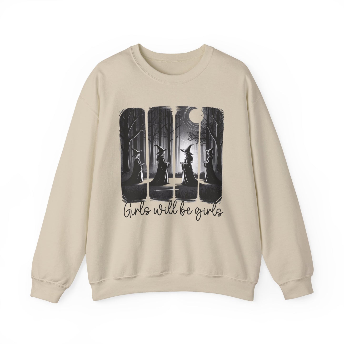 Girls Will Be Girls Halloween Crewneck Sweatshirt - Samberule