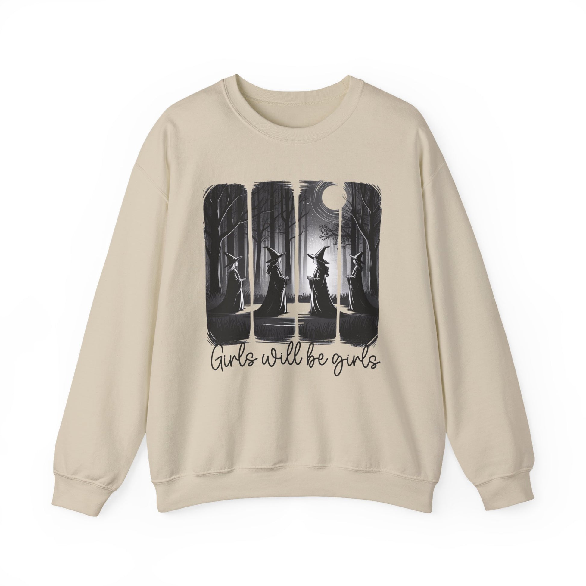 Girls Will Be Girls Halloween Crewneck Sweatshirt - Samberule