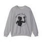 Gym Hair Don't Care Gym Crewneck Sweatshirt