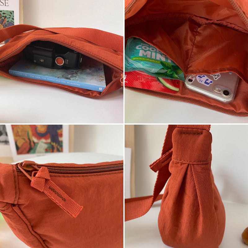 Nevaeh - Crescent Crossbody Bag - Samberule