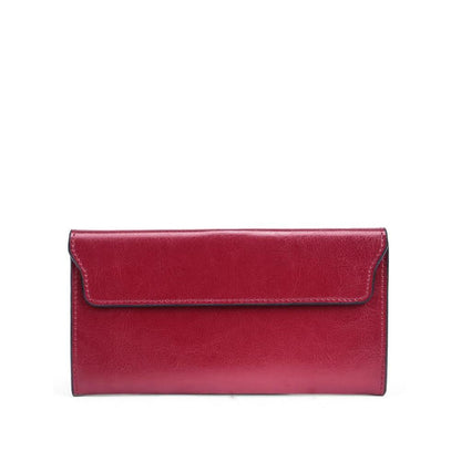 Jane - Leather Fold Wallet - Samberule