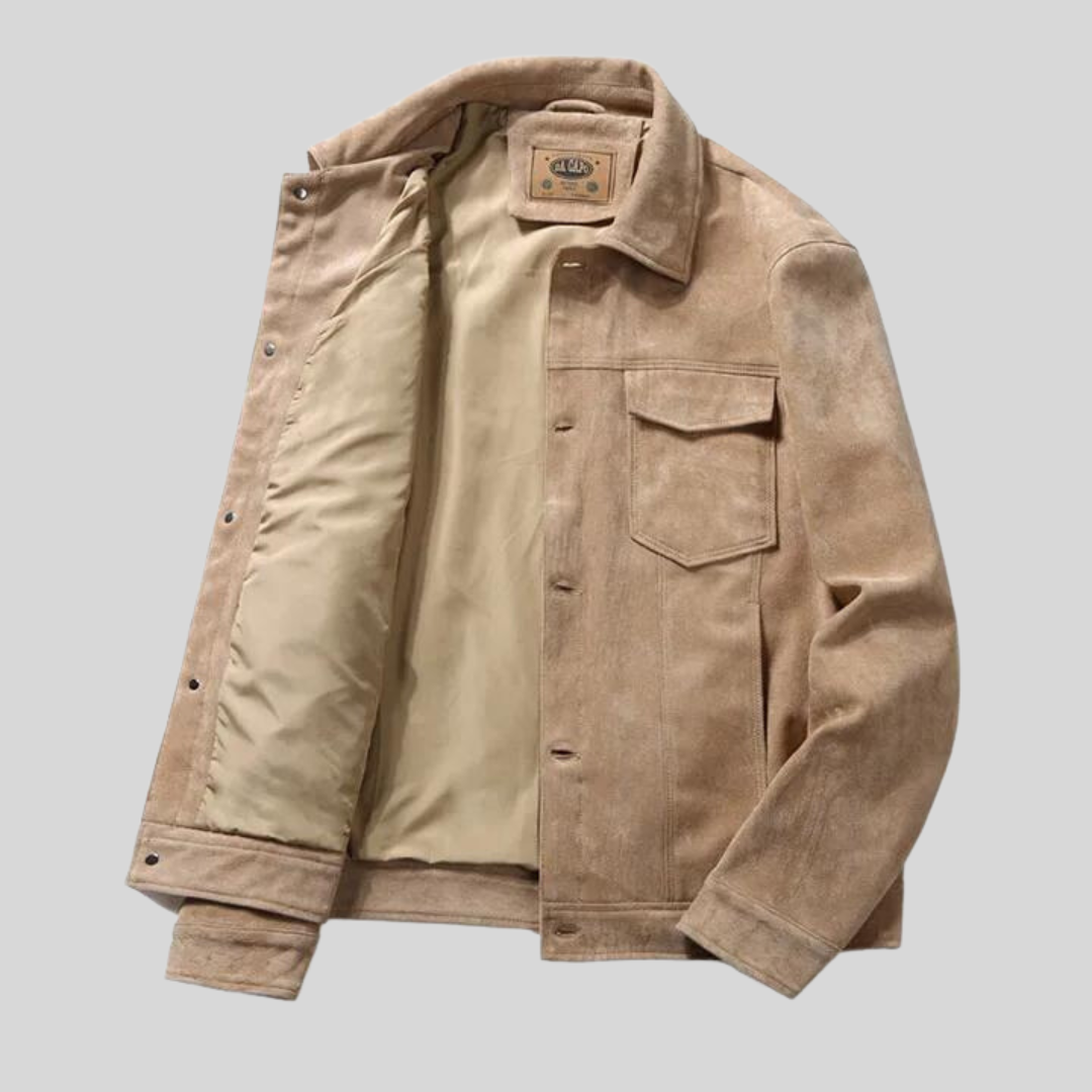 Vincent Suede Leather Jacket