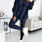 Casual and Comfortable Three-piece Sweatshirt Set