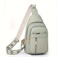 Margaret - Vegan Leather Sling Crossbody Bag - Samberule