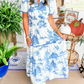 Nova - Toile Print Maxi Dress - Samberule