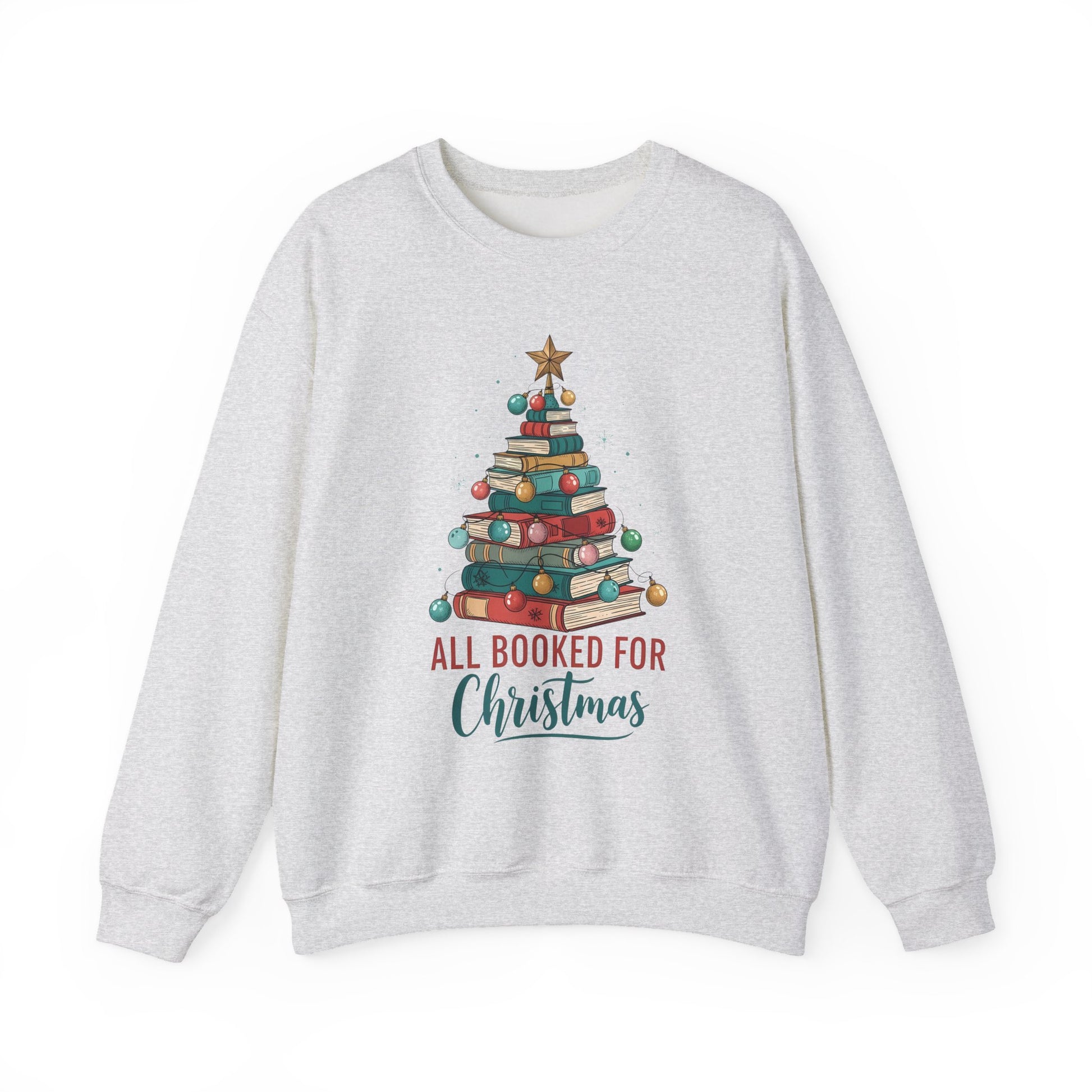 All Booked for Christmas Crewneck Sweatshirt - Samberule