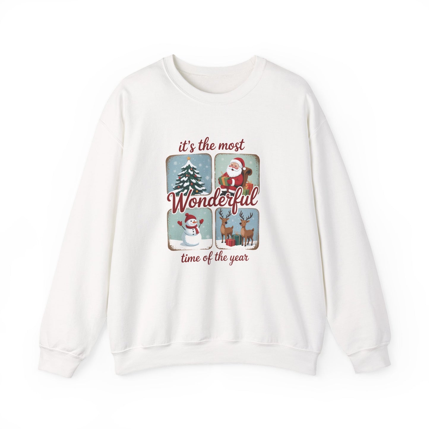 It's The Most Wonderful Time Of The Year Christmas Crewneck Sweatshirt - Samberule