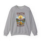 "Faith Can Move Mountains" Faith Crewneck Sweatshirt