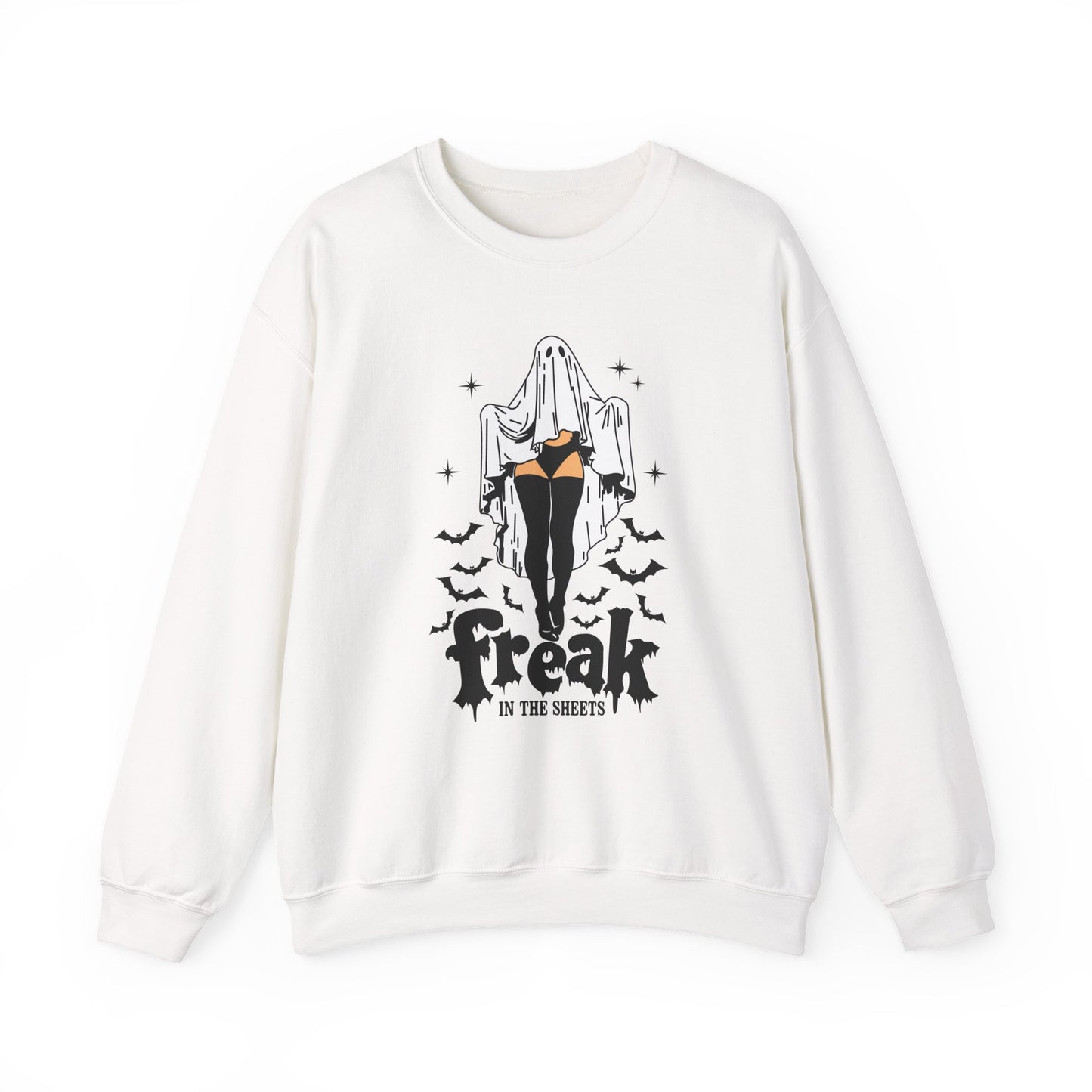 Freak in the Sheets Halloween Crewneck Sweatshirt - Samberule