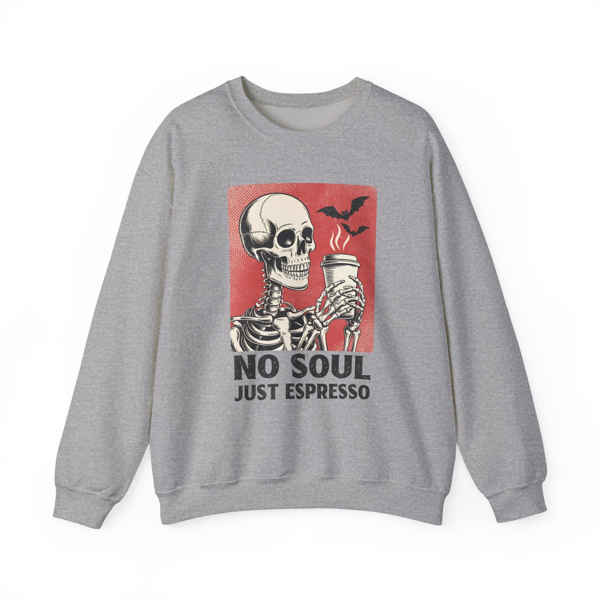 No Soul Just Espresso Halloween Crewneck Sweatshirt - Samberule