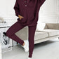 Casual and Comfortable Three-piece Sweatshirt Set