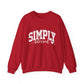 Simply Blessed Faith Crewneck Sweatshirt