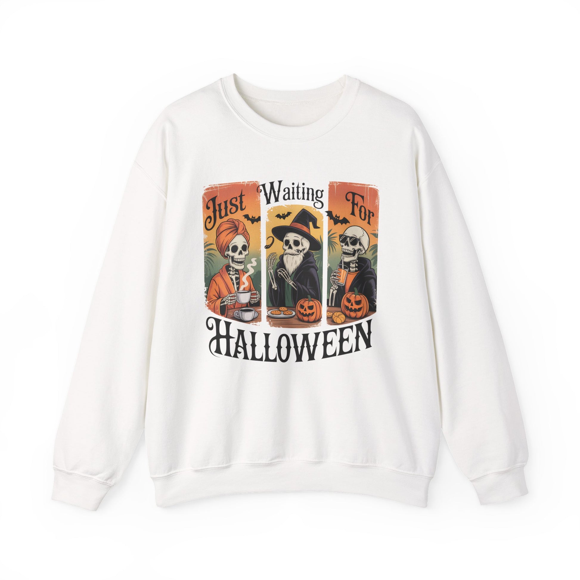 Just Waiting for Halloween Crewneck Sweatshirt - Samberule