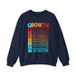 Mindset Growth Motivational Crewneck Sweatshirt