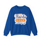'The Harder You Work the Luckier You Get' Motivational Crewneck Sweatshirt