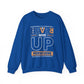 Never Give Up Persevere Motivational Crewneck Sweatshirt
