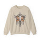 Skeletal Pumpkin Halloween Crewneck Sweatshirt - Samberule