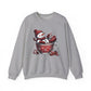 Cozy Snowman in Hot Cocoa Christmas Crewneck Sweatshirt