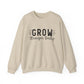 Grow Stronger Daily Mental Health Crewneck Sweatshirt