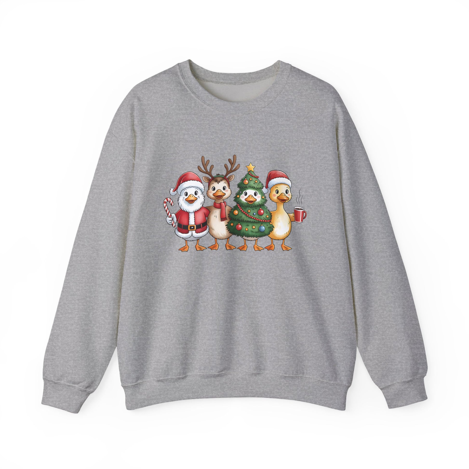 Festive Duck Christmas Crewneck Sweatshirt - Samberule