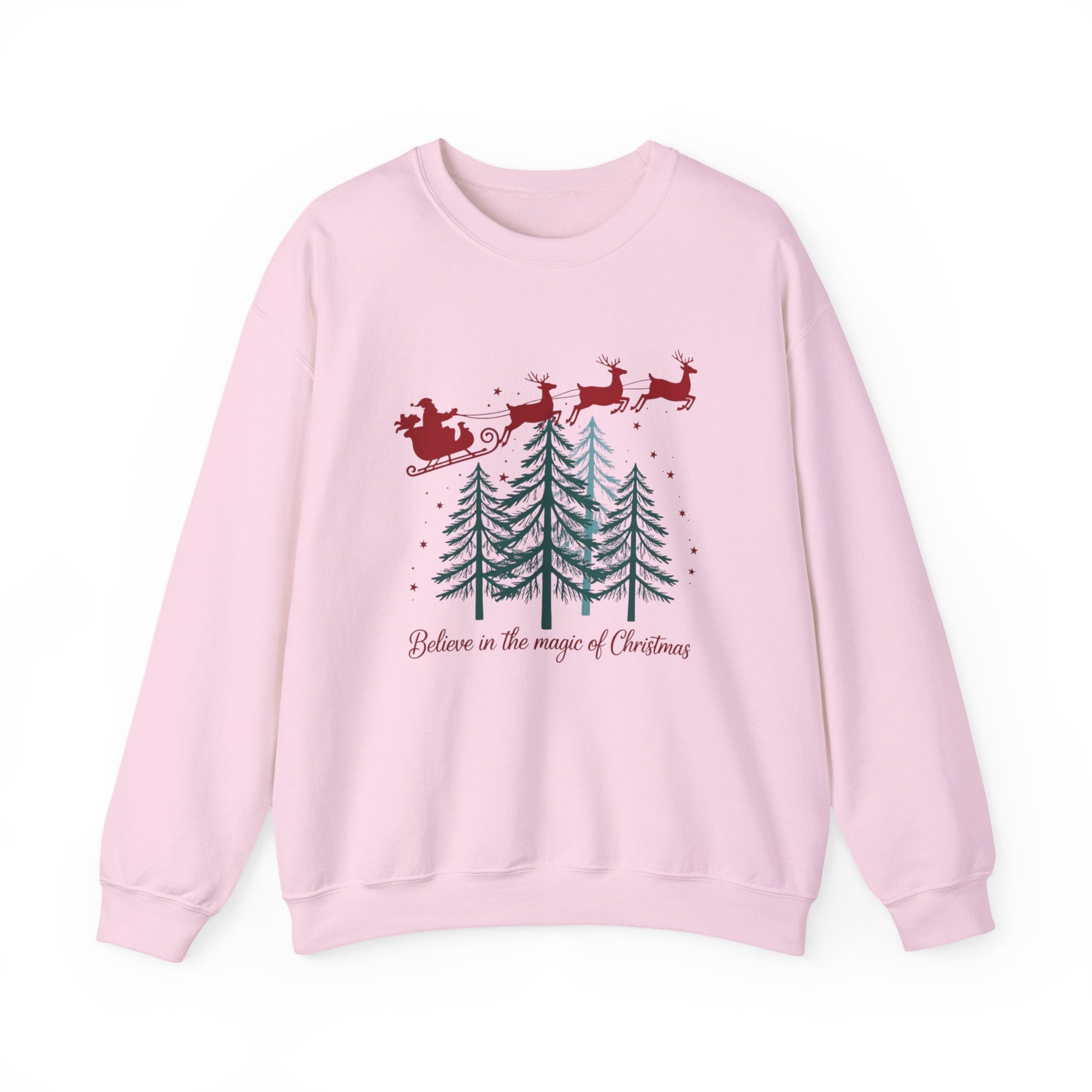 Believe In The Magic Of Christmas Crewneck Sweatshirt - Samberule