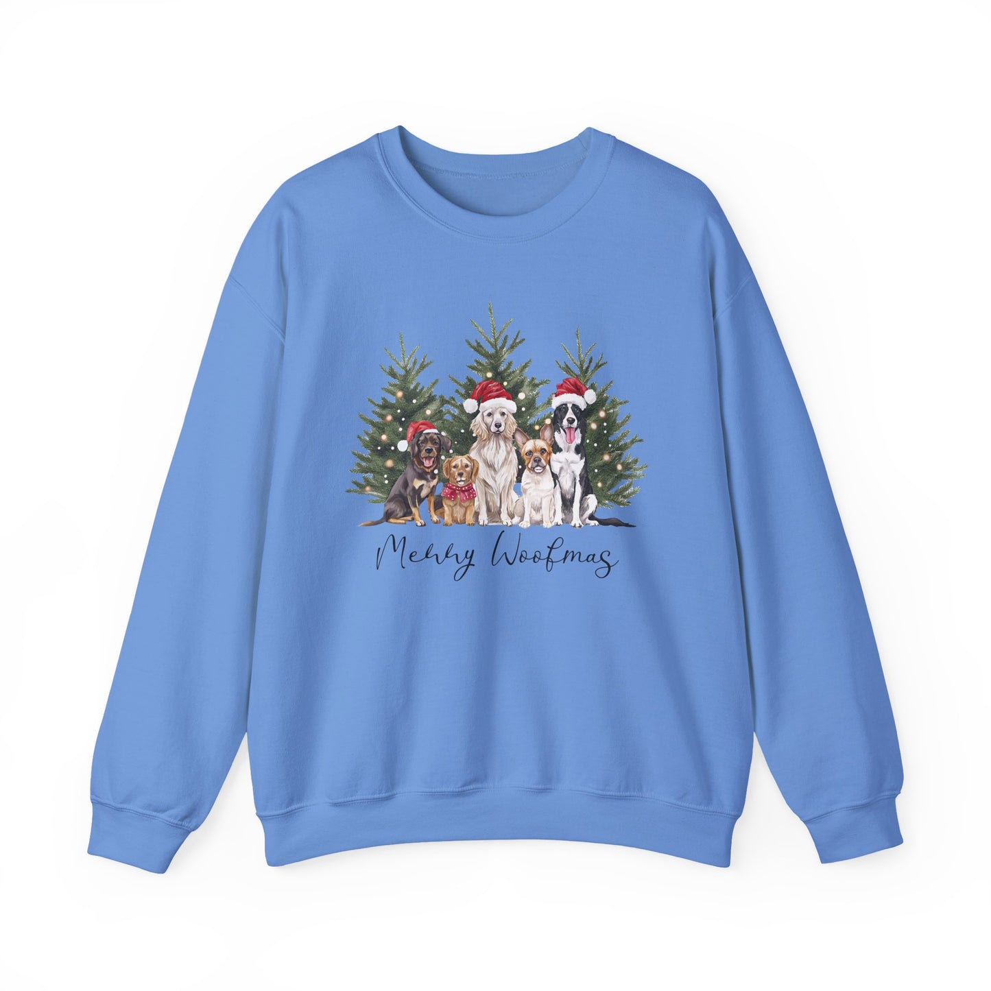 Merry Woofmas Christmas Crewneck Sweatshirt