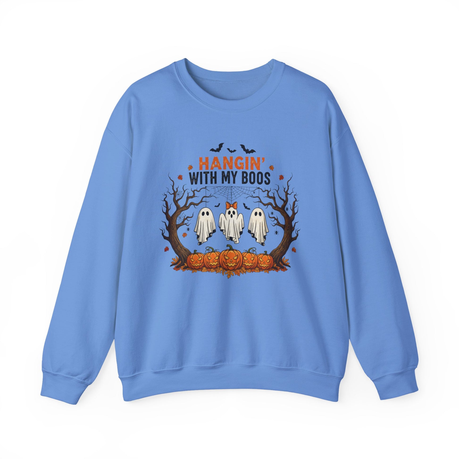 Hangin' With My Boos Halloween Crewneck Sweatshirt - Samberule
