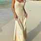 Summer Fashion Hollow See-through Knitted Maxi Dress